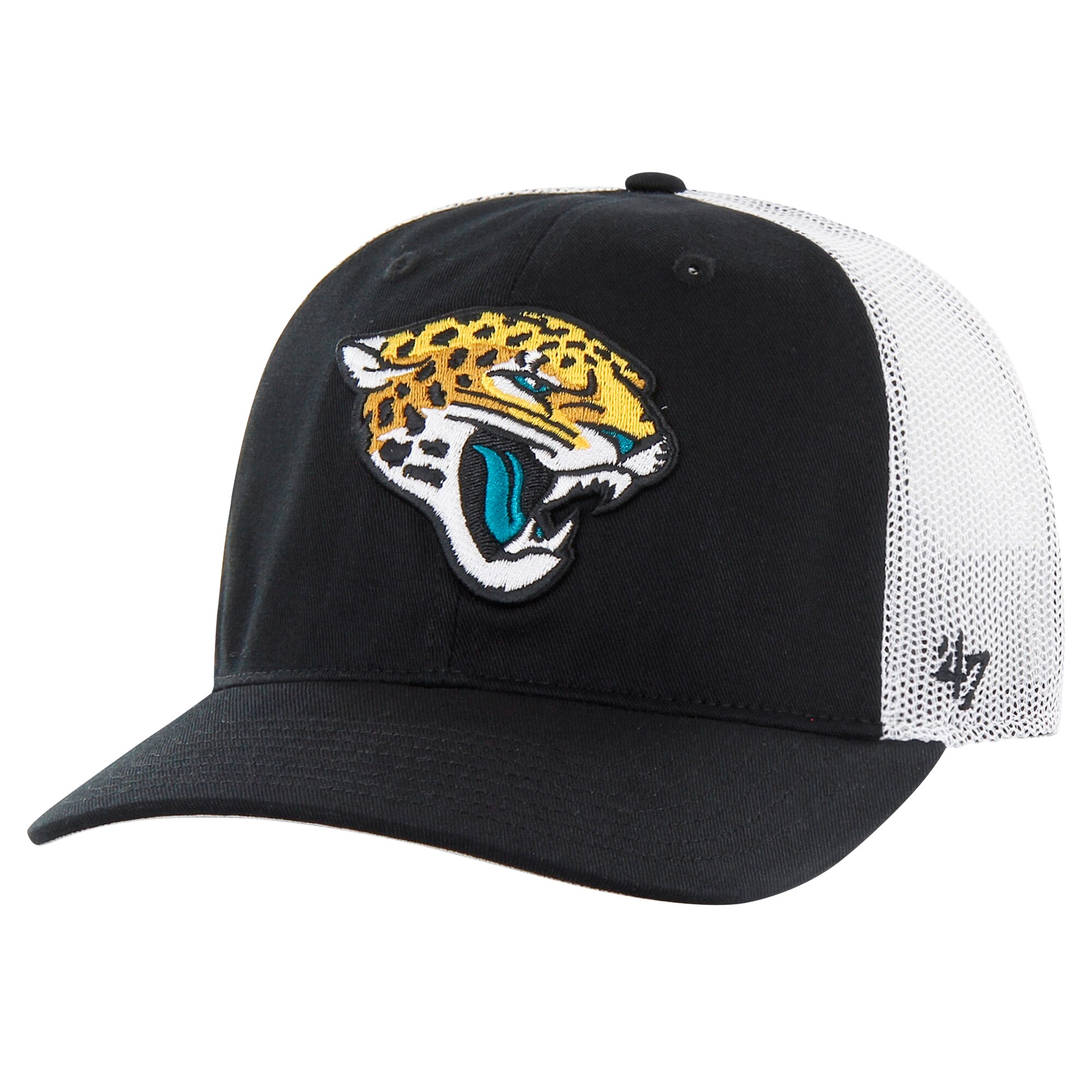 youth 47 blackwhite jacksonville jaguars trucker adjustable hat Collection – Jacksonville Jaguars Jerseys, Hats & Fan Gear | Jaguars Shop