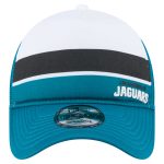 youth new era teal jacksonville jaguars sport night color block 9forty a-frame trucker adjustable hat Collection – Jacksonville Jaguars Jerseys, Hats & Fan Gear | Jaguars Shop