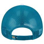 youth new era teal jacksonville jaguars sport night color block 9forty a-frame trucker adjustable hat Collection – Jacksonville Jaguars Jerseys, Hats & Fan Gear | Jaguars Shop