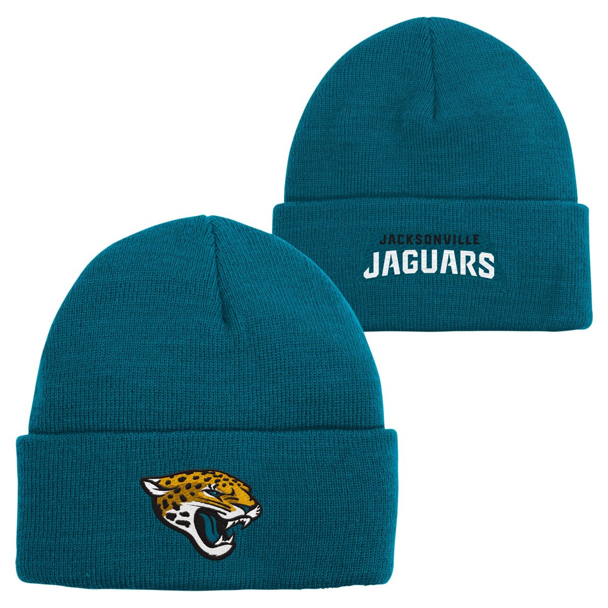 youth teal jacksonville jaguars basic cuffed knit hat Collection – Jacksonville Jaguars Jerseys, Hats & Fan Gear | Jaguars Shop