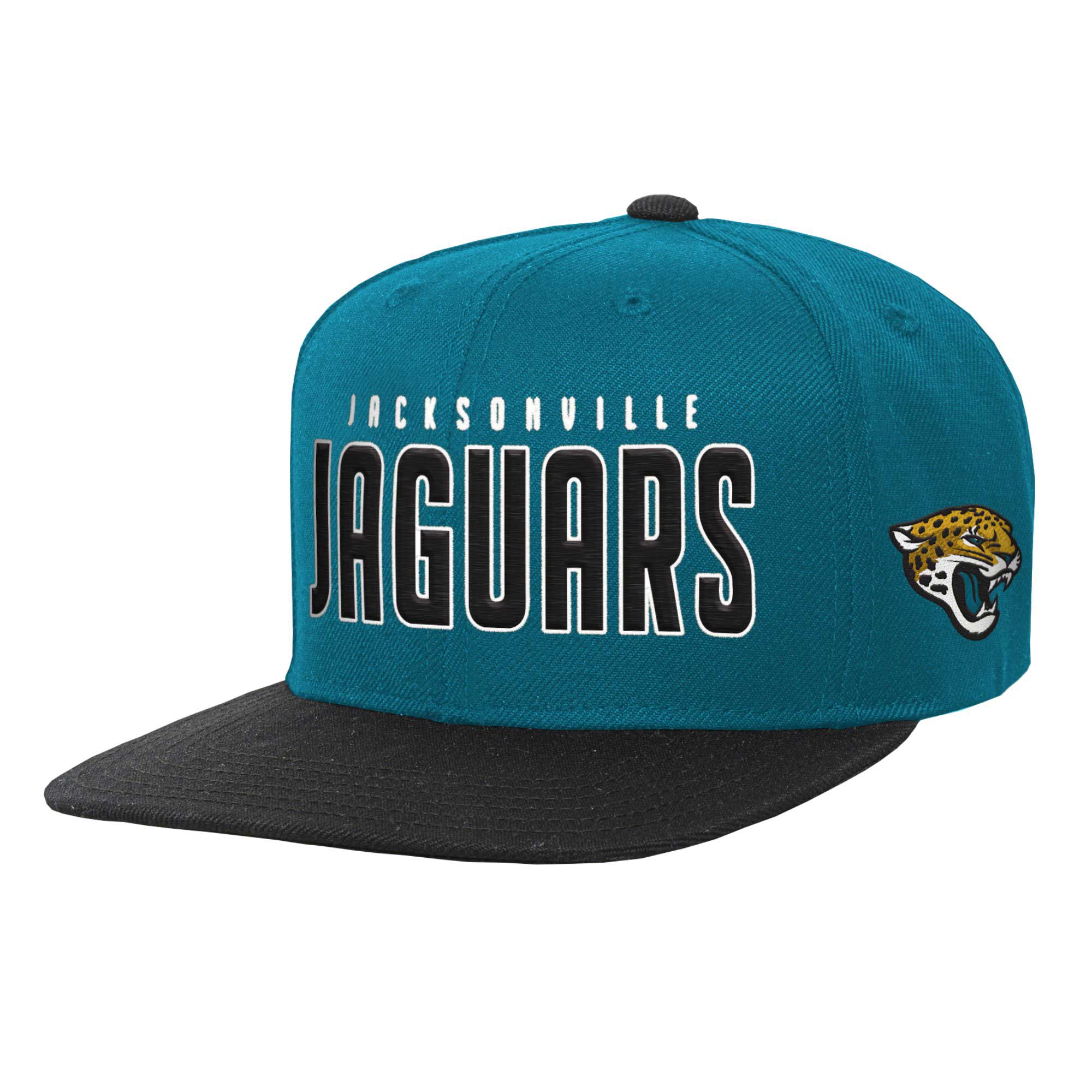 youth tealblack jacksonville jaguars lock up flat brim snapback hat Collection – Jacksonville Jaguars Jerseys, Hats & Fan Gear | Jaguars Shop